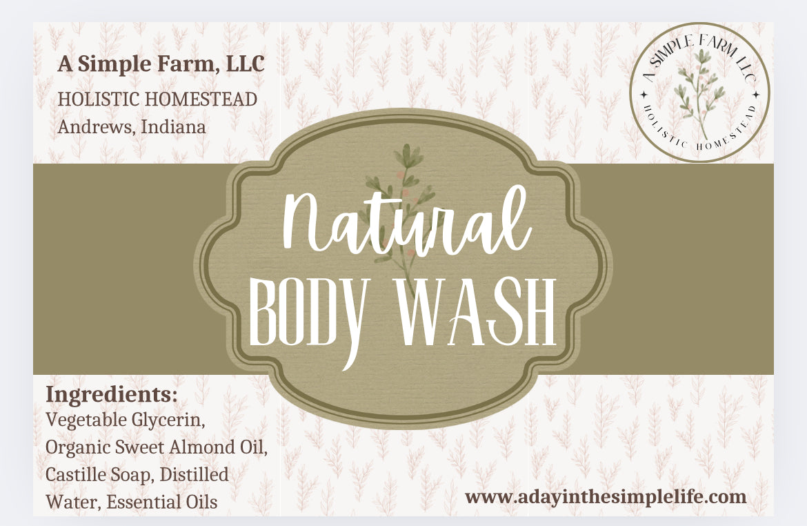 Natural Body Wash