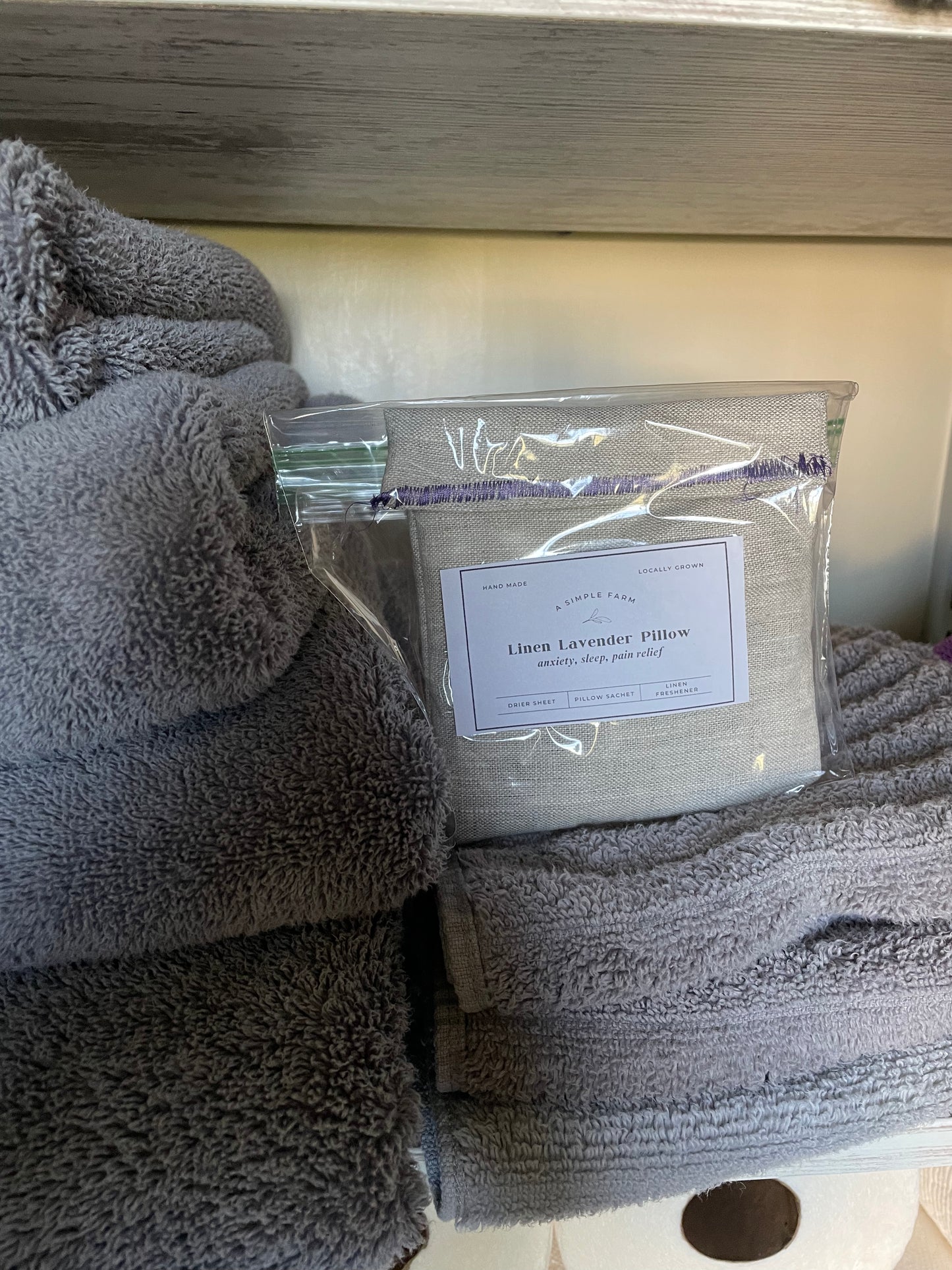 Linen Lavender Pillows