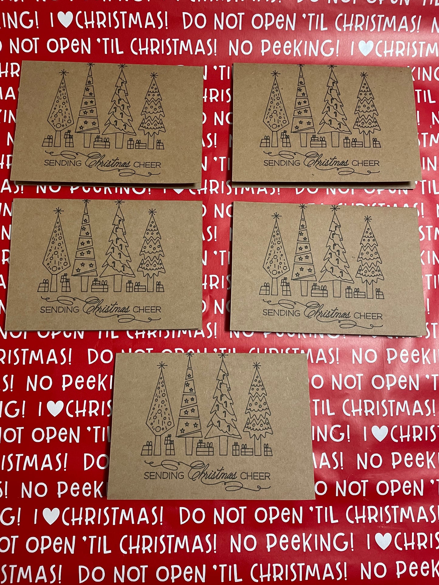 A Simple Christmas Greeting Card