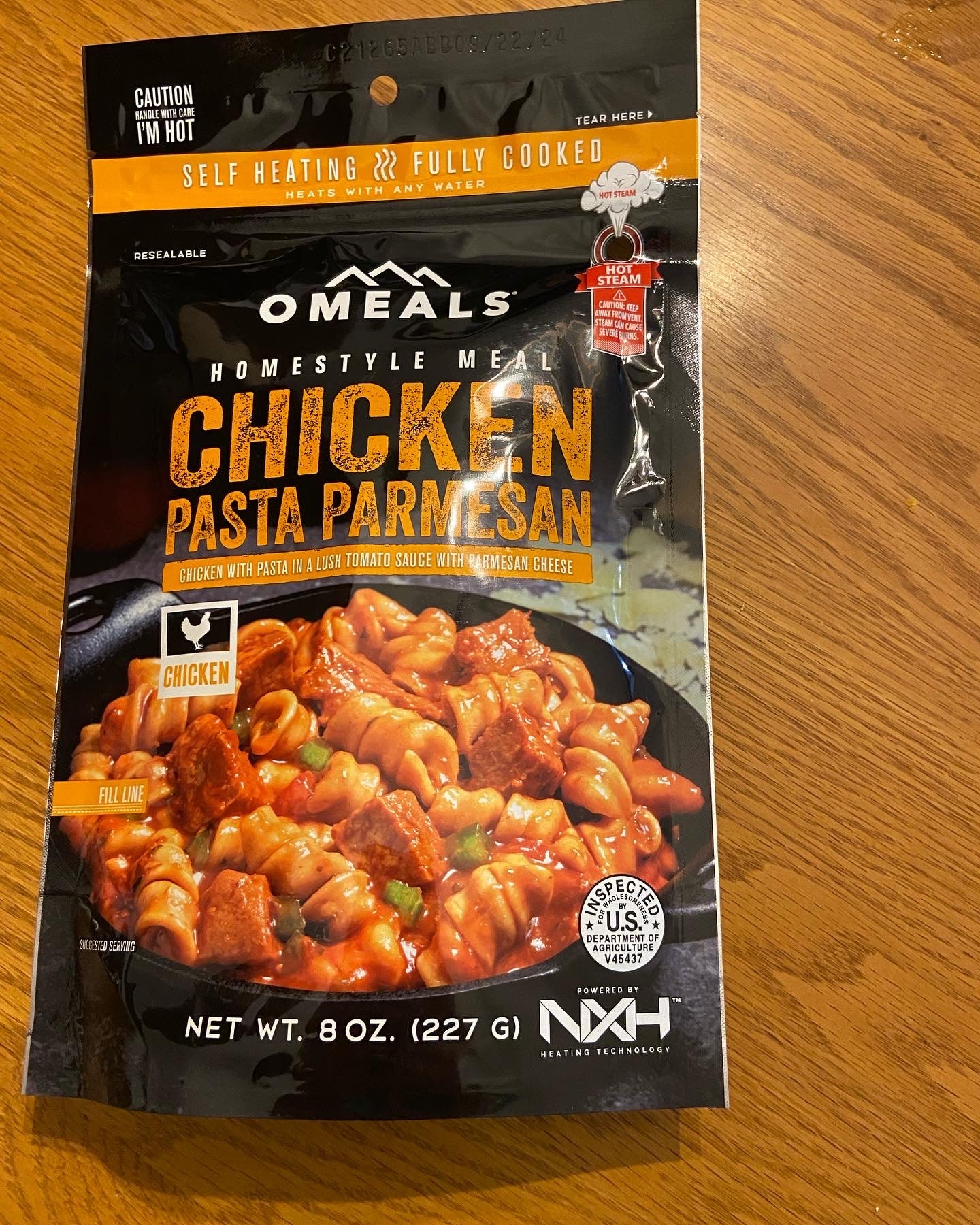 O'Meals, Chicken Pasta Parmesan