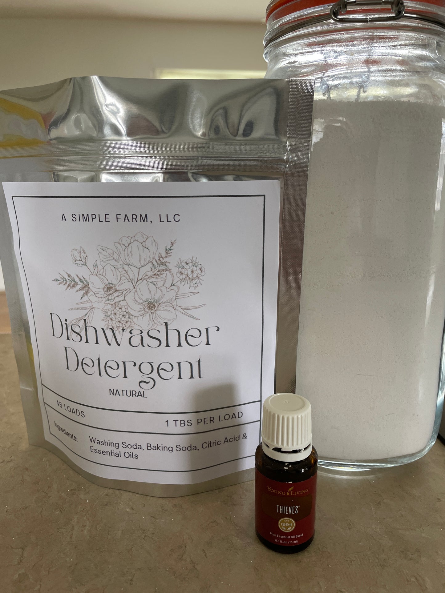 All Natural Dishwasher Detergent