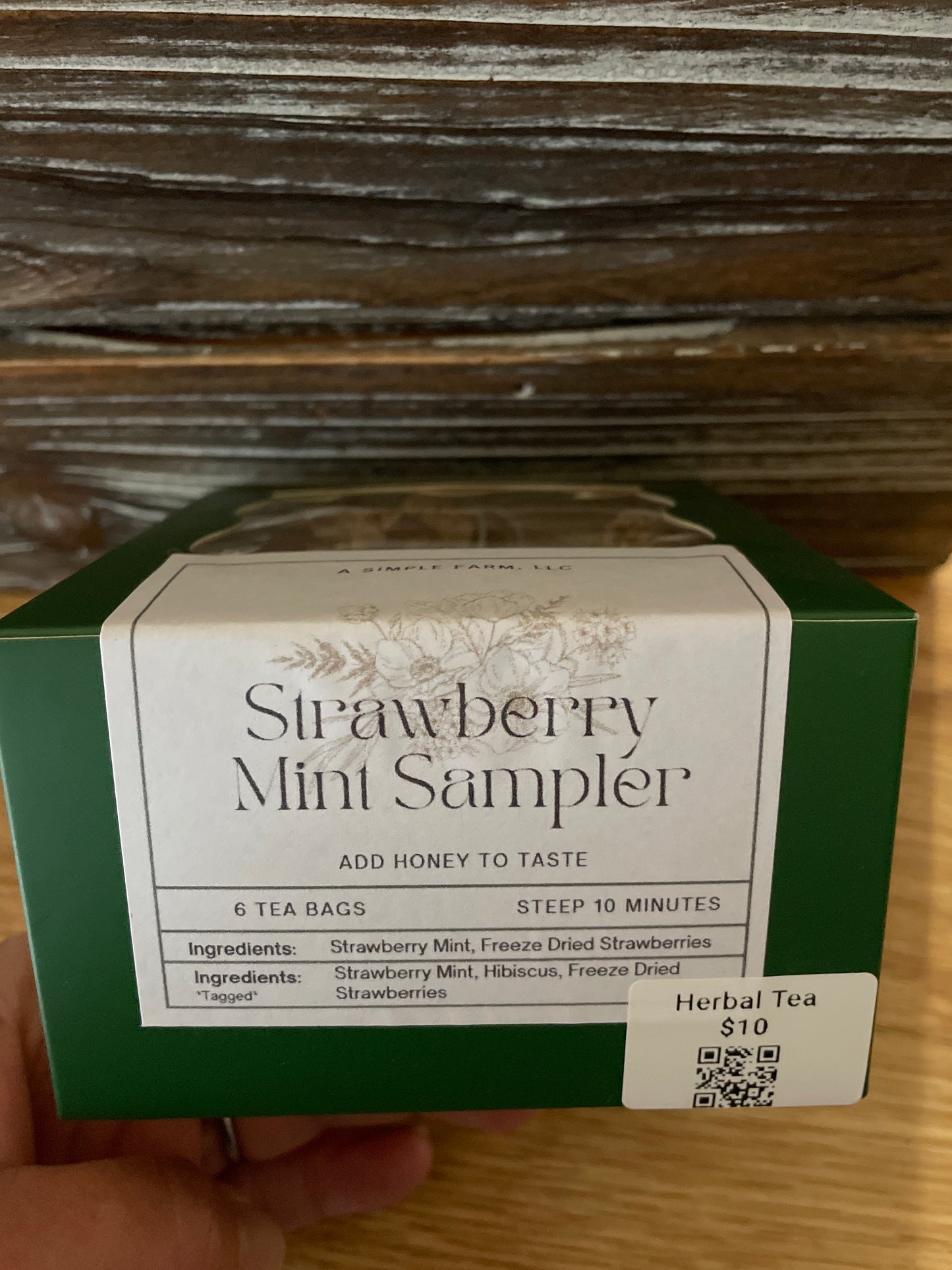 Strawberry Mint Sampler
