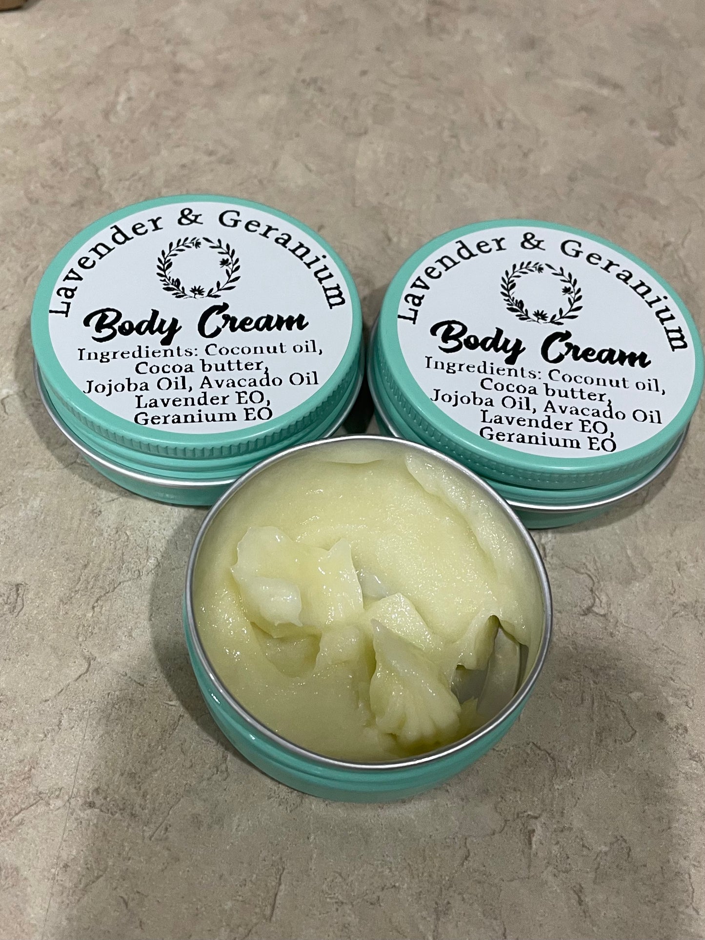 Lavender & Geranium Body Cream