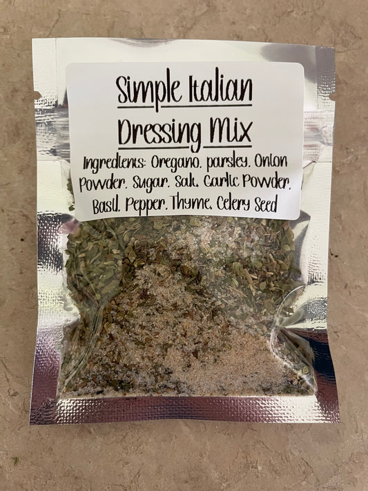 Simple Italian Dressing Mix