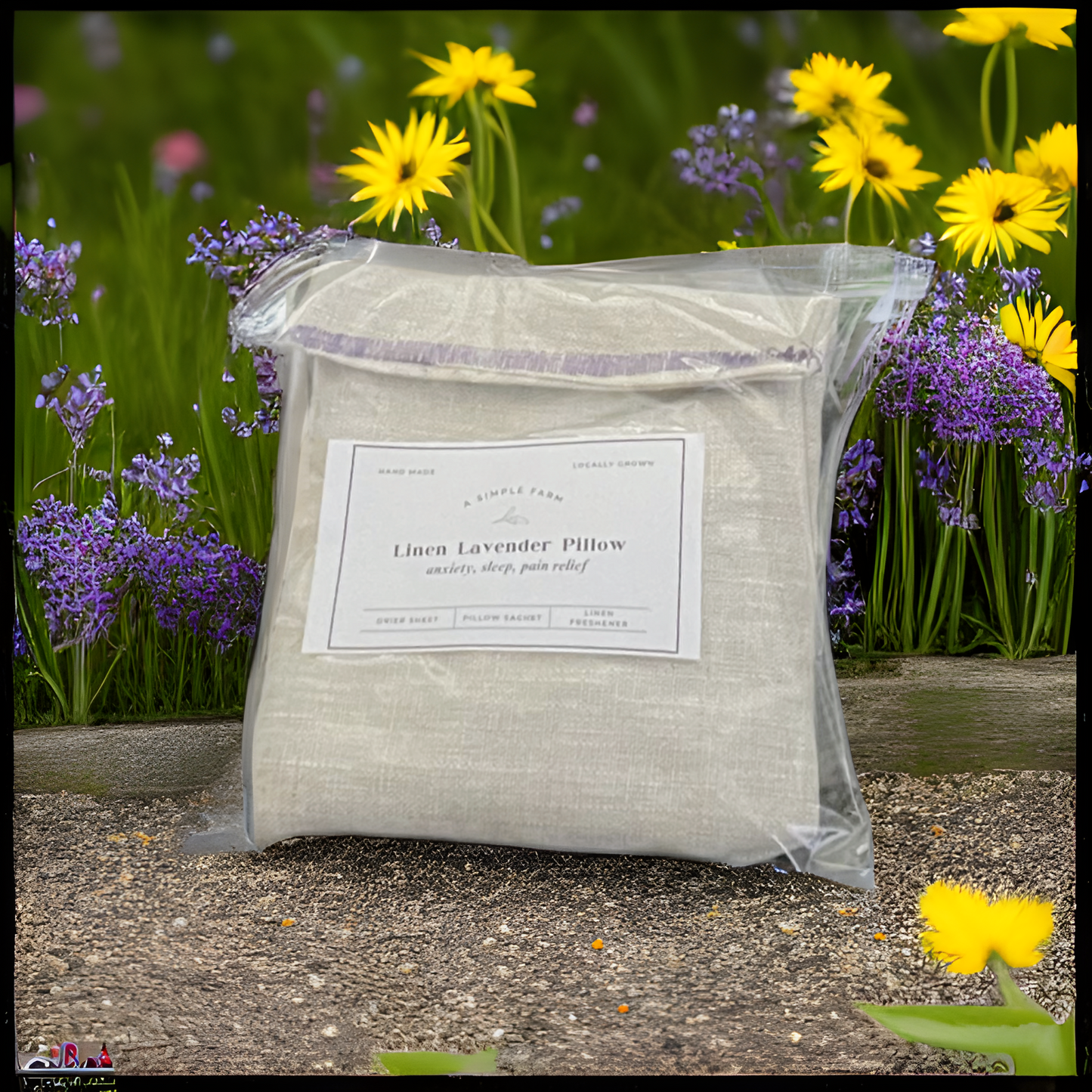 Linen Lavender Pillows