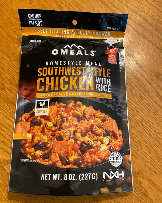 O'Meals, Southwest Style Chicken with Rice