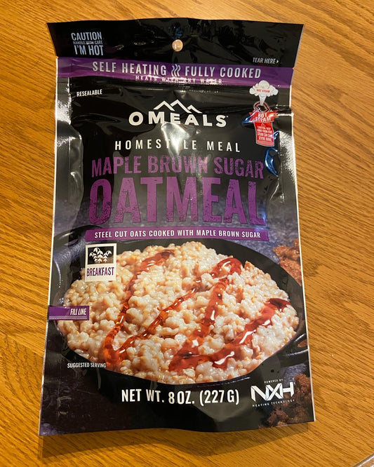 O'Meals, Maple Brown Sugar Oatmeal