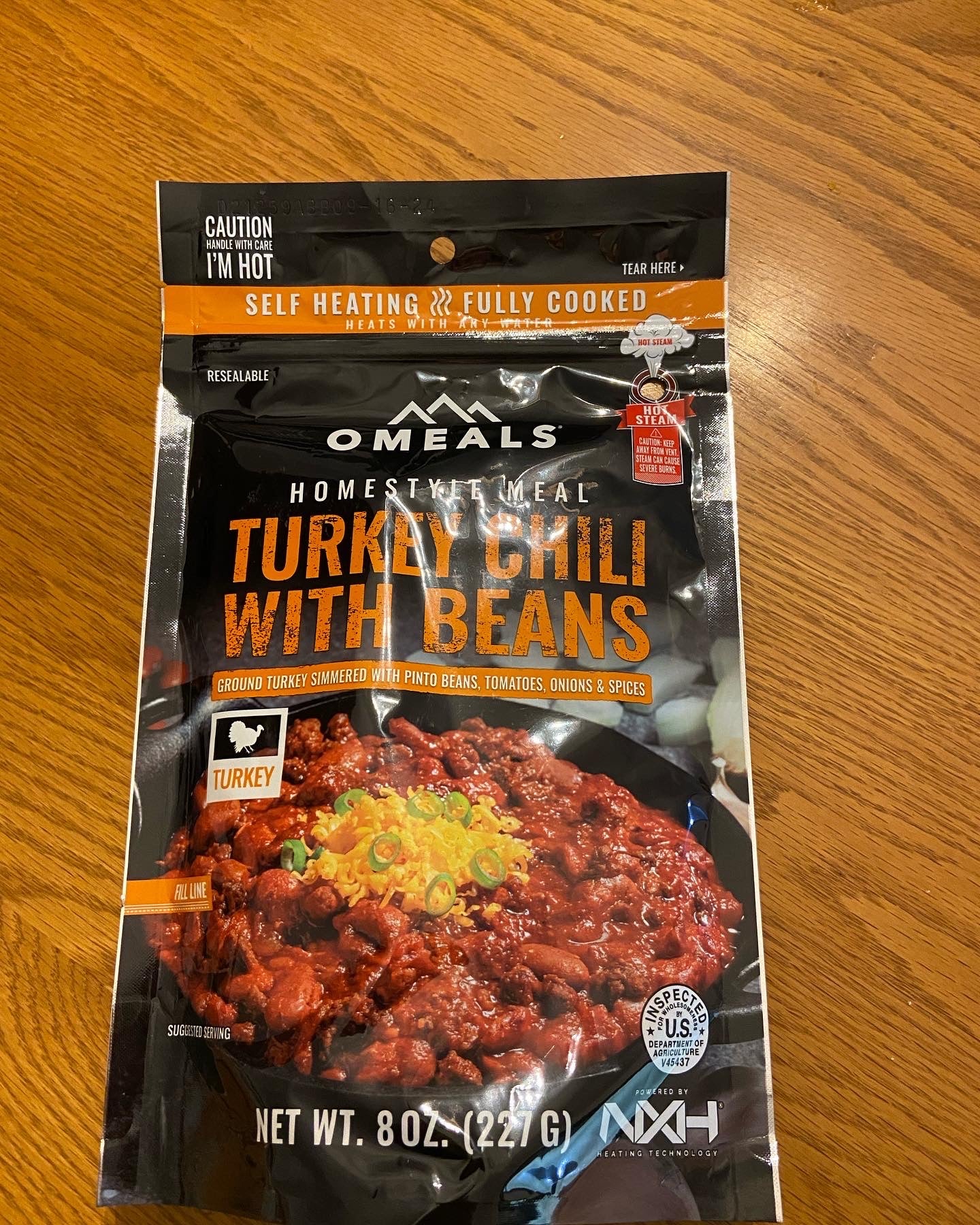 O'Meals, Turkey Chili with Beans