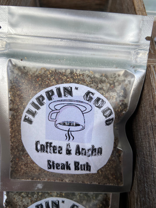 Flippin’ Good Coffee & Ancho Rub